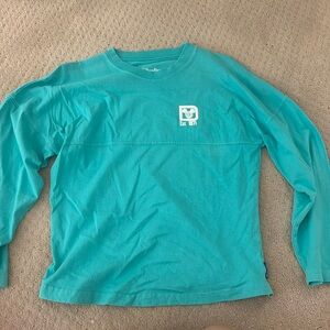 Disney teal Spirit Jersey Size Child Large